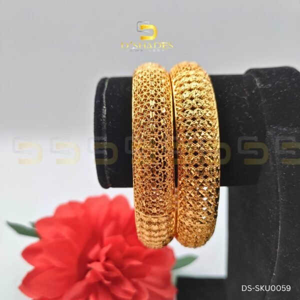Gold Plated Bangles DS-SKU0059