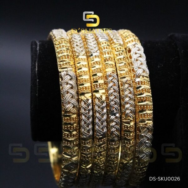 Double Tone Bangles DS-SKU0026