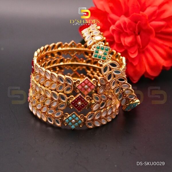 Luxe Floral Bangles DS-SKU0029